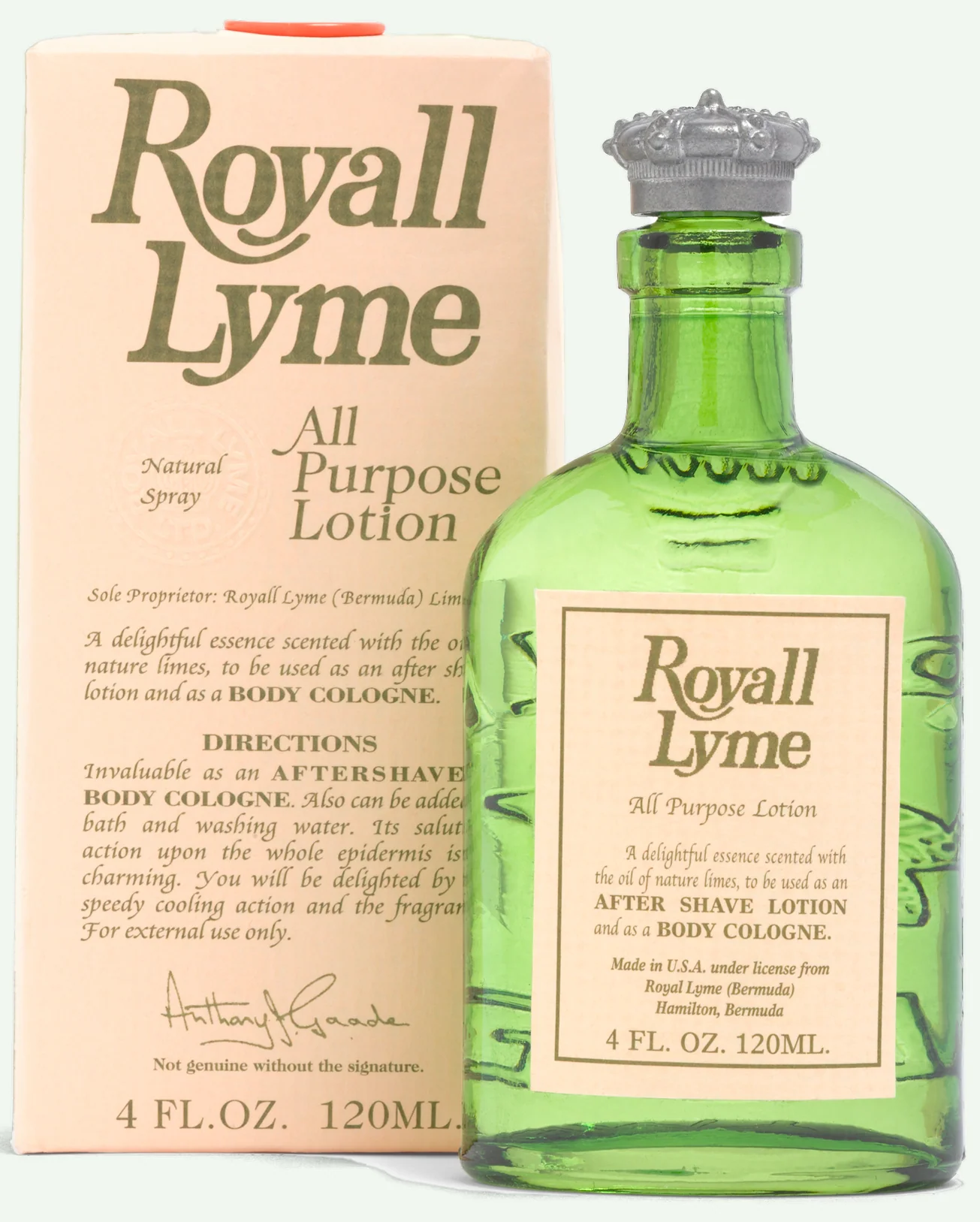Royall Lyme All Puprose Lotion for Men - Image 4