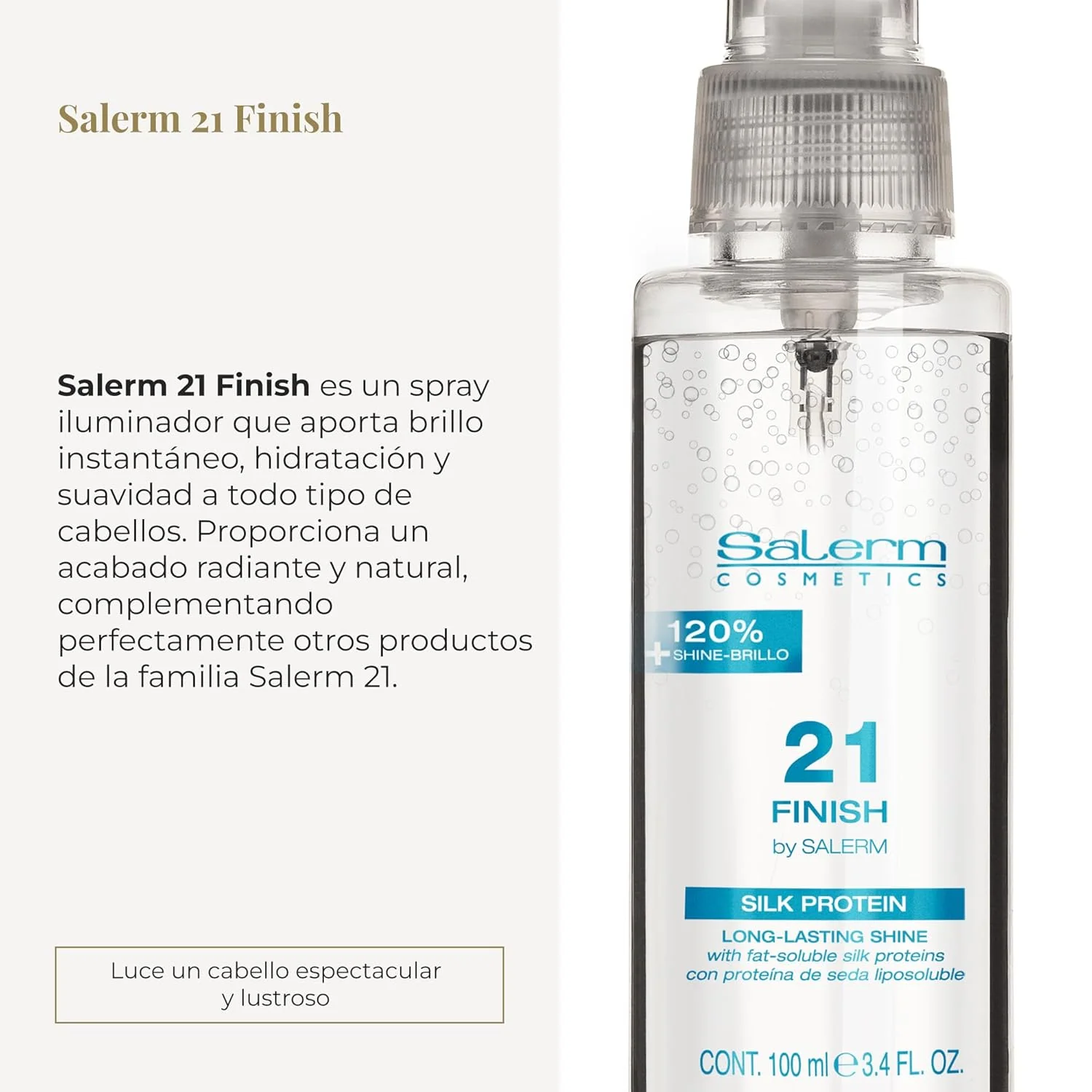 Salerm 21 Finish Hair Spray - Image 2