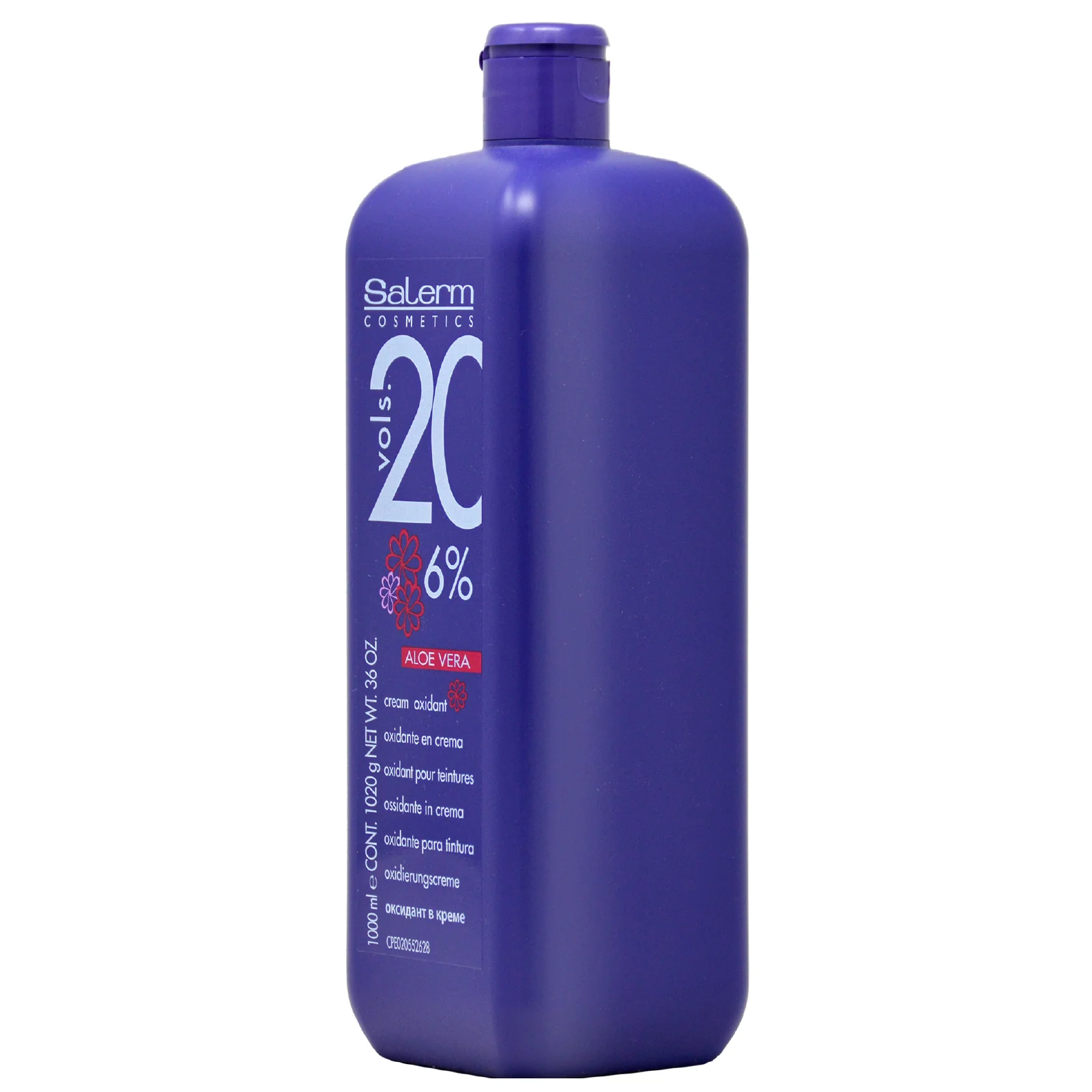 Salerm Cream Oxidant Volume 20 With Aloe Vera - Image 2