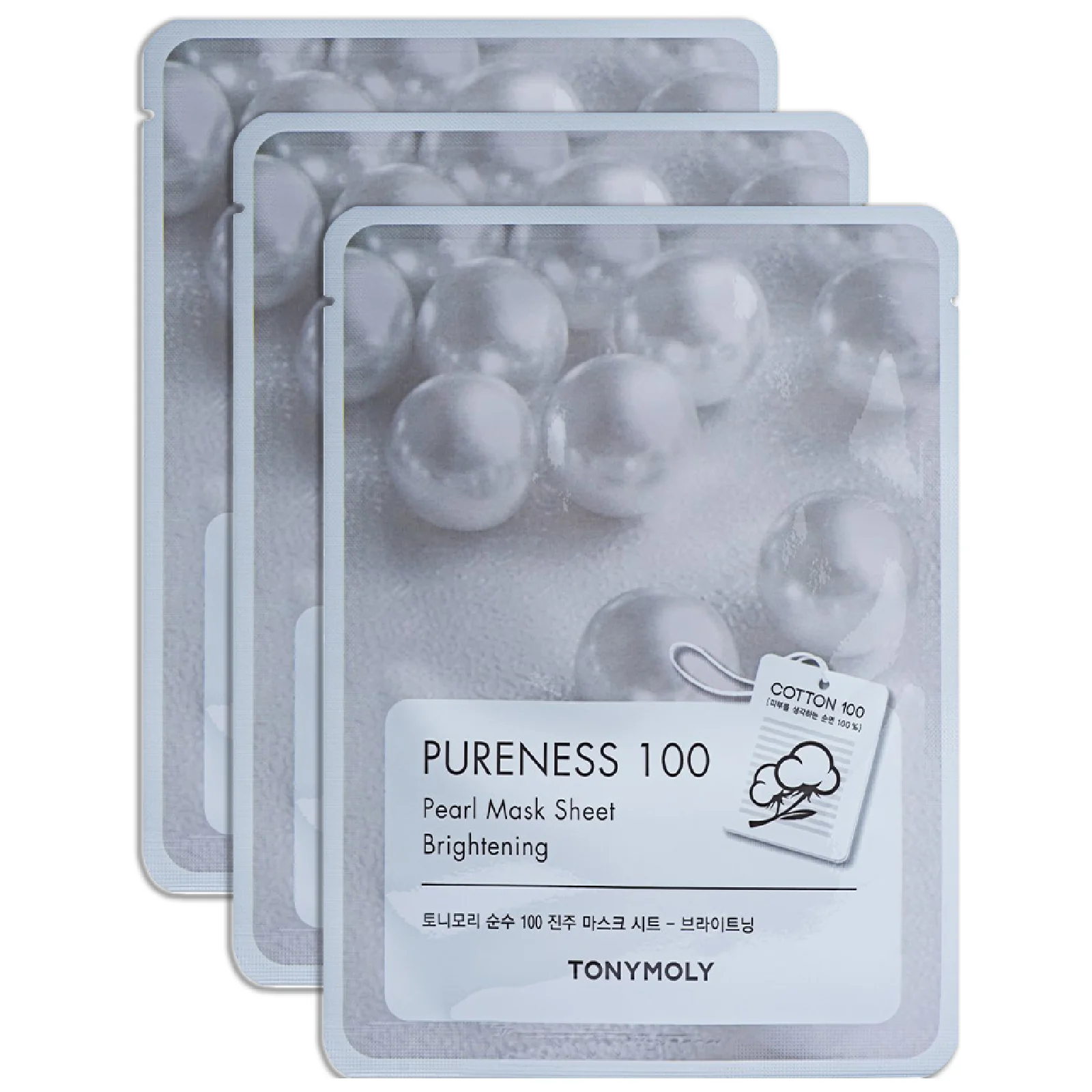 Tonymoly Pureness 100 Brightening Pearl Mask Sheet - Image 3