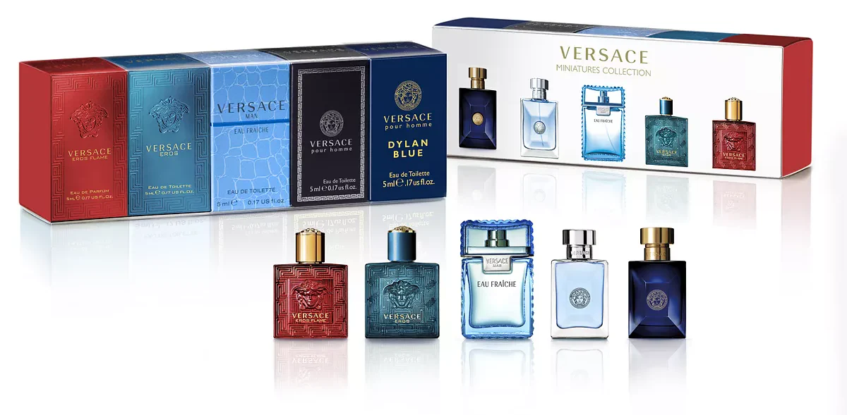 Versace Miniature Collection Gift Set for Men - Image 2