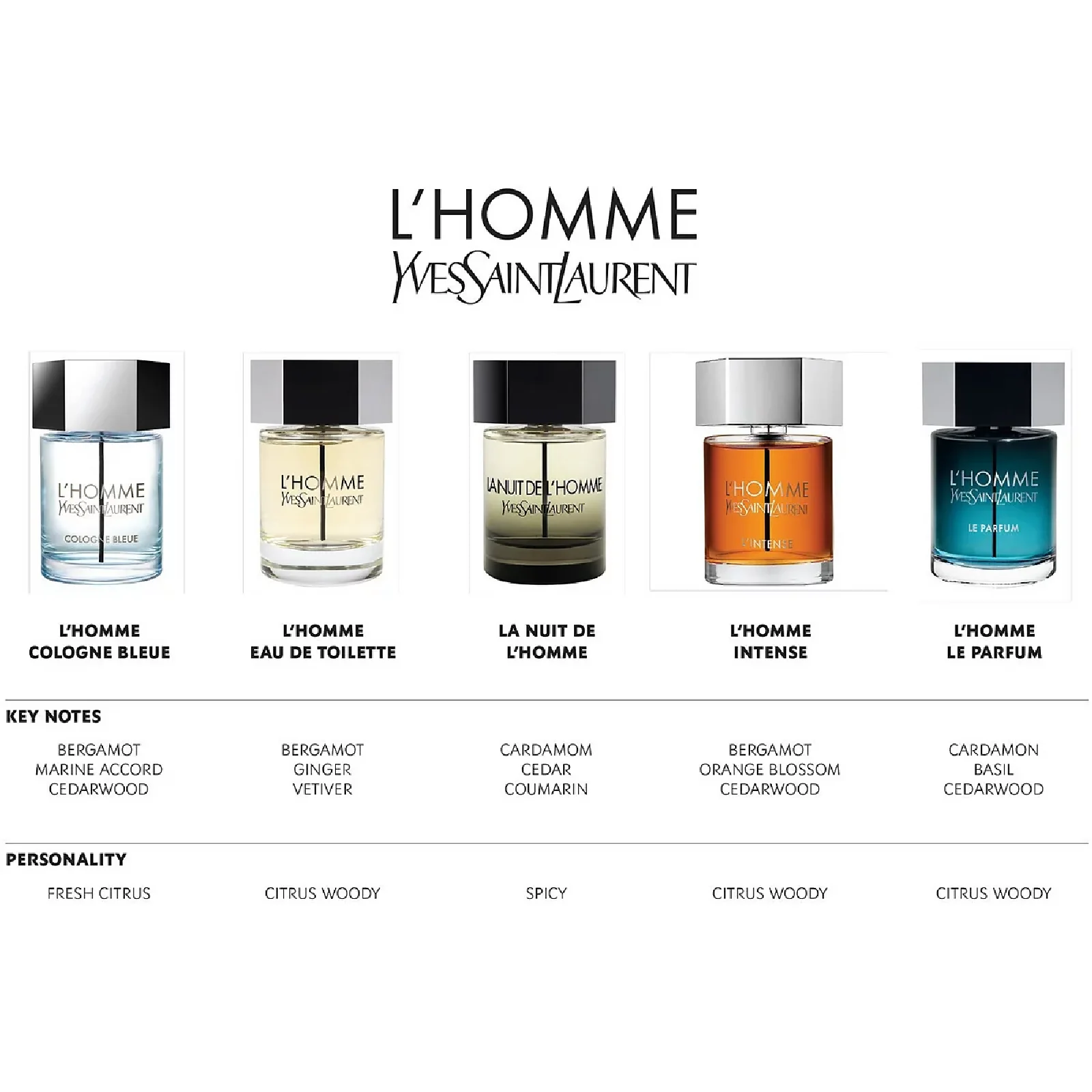 Yves Saint Laurent La Nuit De L'homme Eau de Toilette for Men - Image 3