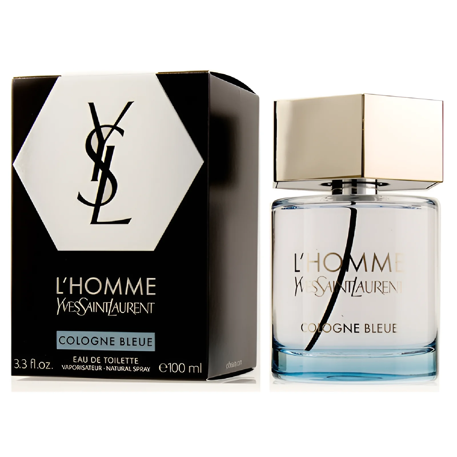 Yves Saint Laurent L'homme Cologne Bleue Eau de Toilette for Men - Image 3